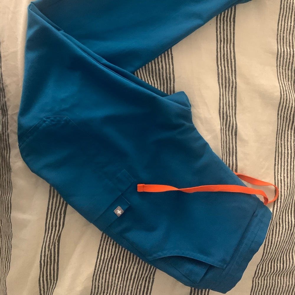 Alps blue figs yolo scrubs